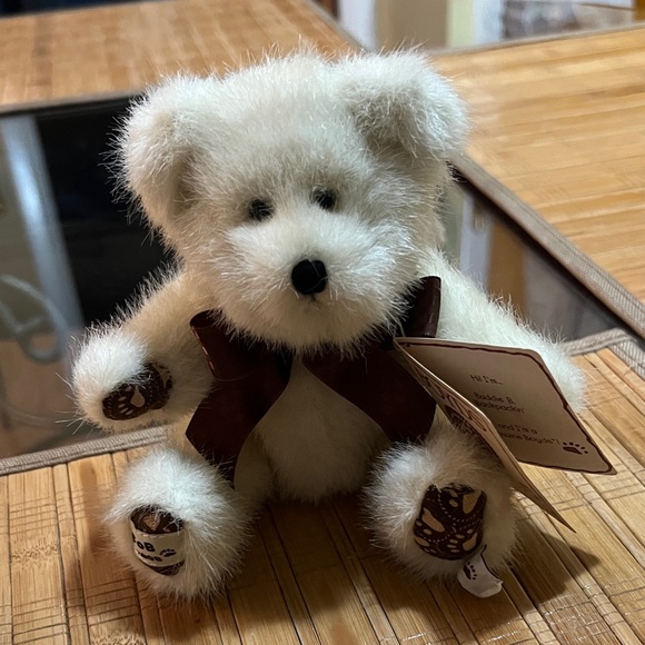 BOYDS BEAR. HI IM BUDDIE B. BACKPACKIN’ - Picture 1 of 8